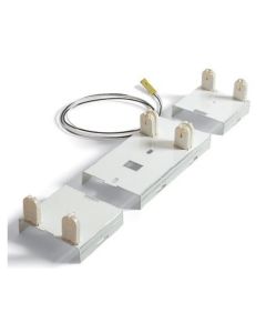 EPCO 14073B  8-Foot Fixture Pre-Wired Bracket Kit for Four Single-End T8 LED Lamps - BULK