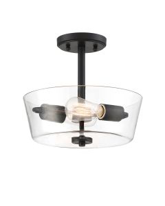 Designer's Fountain Westin 95711 Series 60 Watt 2-Lamp Semi-Flush Ceiling Light