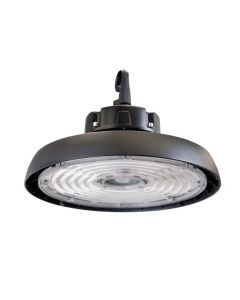 GE Lighting ARC014 DLC Premium Listed 10-Inch 100-Watt LED Round High Bay Light Fixture Dimmable with Hook Mount