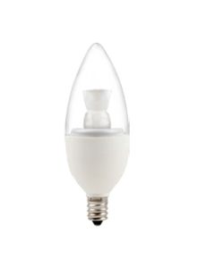 NaturaLED LED5CAB/32L/E12 Energy Star Certified 5 Watt Decorative LED Dimmable Candle-Shaped Lamp 120V