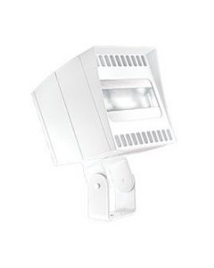 Product image white housing RAB Lighting CANVAS78T 90-Watts LED Canvas Floodlight White Fixture Trunnion Mount