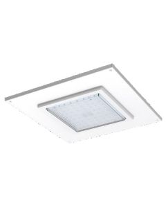 Venture Lighting CP13382 27-Watt LED Cascade Recessed Canopy Fixture 4000K Dimmable Replaces Up to 150W HID