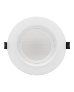 Nicor Lighting CLR6 Series 6-Inch Color Selectable LED Commercial Recessed Downlight Kit Dimmable