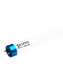 ESPEN Technology CoreTech Series L48T8/840/15G-XT DLC Listed 4-Foot 15-Watt T8 LED Linear Tube Lamp 4000K Dimmable