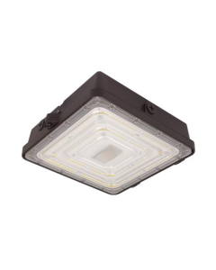 MaxLite CPL40UCSBCR 40 Watt LED Canopy Fixture 120-277V CCT Select 3/4/5K Bronze