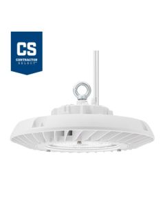 Lithonia Lighting JEBL 12L DLC Premium Listed 92.4 Watt Contractor Select Round LED High Bay Light Fixture Dimmable 120-277V