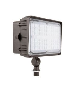 SLG Lighting DLC Premium Listed FDCL Large LED Flood Light Contractor Series 5000K