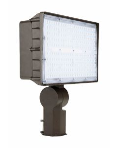 Arcadia Lighting FLCX-200W DLC Listed 200 Watts Flood Light Fixture with Photocell