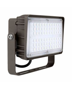 Arcadia Lighting FLCX-60W DLC Listed 60 Watts Flood Light Fixture with Photocell
