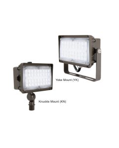 Barron Lighting FXA DLC Premium Listed 15/27/45 Watt LED Small Square Back Flood Light Fixture 50-150W HID Equivalent