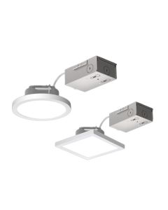 GE Lighting Lumination® Color Selectable LED Flex Edgelit Downlight Dimmable with Remote Junction Box