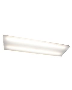 GE Lighting ProLine® LWS4NA04XMM8XXVQSMWHTE Field Switchable LED 4-Foot Narrow Wrap Surface Mount Light Fixture Dimmable