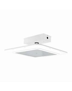 Westgate GSX-RECS-80-150W-50K DLC Listed LED Power Adjustable Recessed Canopy Light Fixture Dimmable 5000K