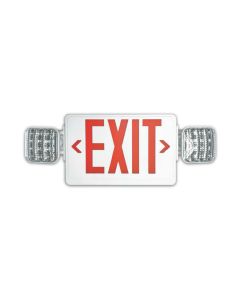 Howard Lighting HL03143RWRC LED Exit Emergency Frog Eyes Combo Unit Red Letters Remote Capable 