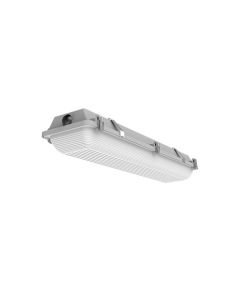 ILP HZV2-U-RAFL DLC Premium 2FT Hazardous Location Linear Vapor Tight Fixture Dimmable with Ribbed Acrylic Frosted Lens