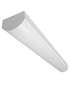 ILP SQ4-4L 29-Watt 4-Foot LED Curved Wrap Light Fixture Dimmable - Sensor Ready