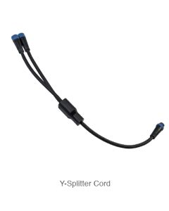 Keystone  KT-WH-FT-YS IP65 Rated Y-Splitter Cord for Freezer Tube Light
