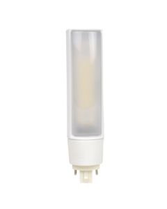 NaturaLED LED18PL/H/185L/4P/840/IF DLC Listed 18 Watt LED Horizontal PL 4-Pin Lamp Instant Fit G24q Base 4000K