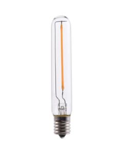 Eiko LED2.5WT6.5E17/FIL/827-DIM-G7 2.5 Watt T6.5 LED Advantage Filament Decorative Lamp 2700K Dimmable E17 Base