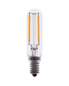 Eiko LED2WT6E12/FIL/827-DIM-G7 2 Watt T6 LED Advantage Filament Decorative Lamp 2700K Dimmable E12 Base