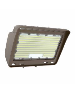 Westgate LF4PRO-50-150W-MCTP DLC Listed LED Architectural Round-Back Flood/Area Light Fixture Dimmable with Adjustable Power and Color