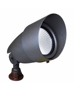 Westgate LFLV-12W 12 Watt LED 60-Deg Integrated Landscape Uplight Fixture with Adjustable Hood