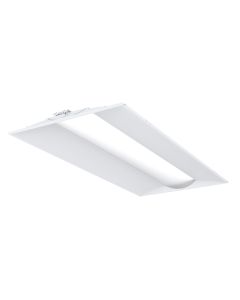 Lithonia Lighting STAKS 2X4 ALO6 SWW7 DLC Listed LED Troffer Switchable Lumen Output Wattage and CCT Dimmable