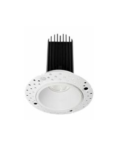 Lotus LED-2-S15W-T 2-Inch Trimless Recessed 15-Watt LED High Output Downlight TRIAC Dimming