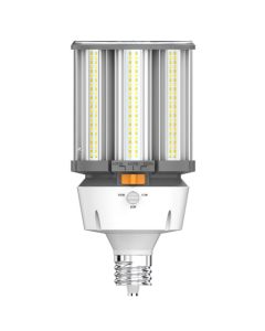 Eiko LPS100CC/8FCCT/U/EX39 DLC Listed Wattage and Color Selectable LED Corn Cob HID Replacement Lamp EX39 250W MH/200W HPS Equivalent