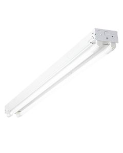 Westgate LRSL-4FT-2L-6PK-F 4-Foot 2-Lamp LED-Ready Strip Light Fixture with Frosted Lens 6-Pack