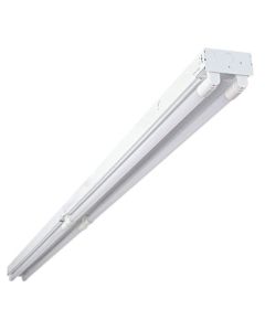 Westgate LRSL-8FT-T4L-6PK-F 8-Foot 4-Lamp LED-Ready Strip Light Fixture with Frosted Lens 6-Pack
