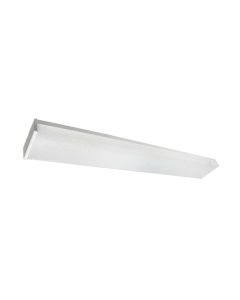 Eiko LW4/45W/840/HD DLC Listed 45-Watt 4FT LED Linear Wrap Fixture Dimmable 4000K Replaces 4 Lamp T8 Fluorescent