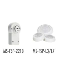 SLG Lighting MS-FSP-221B Fixture Integrated PIR Outdoor Motion Photo Sensor 347-480V 1-10V Adjustable Dim Level