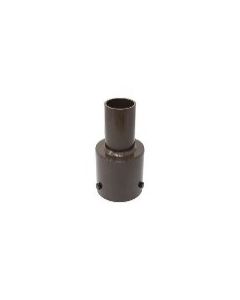 NaturaLED MT-3RTV2.5-1/BZ 3-Inch Round Pole Mount Tenon Adapter with 2-3/8-Inch O.D. Tenon Bronze