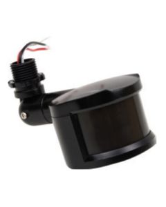 NaturaLED SEN-ES-180NX3-2VR/BK Motion Sensor in Black for 2 Headed Security Flood Light Fixture