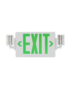 Nicor Lighting ECL2 3.3-Watt LED Emergency Light and Exit Sign Combo