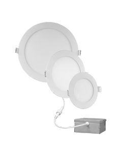 Nicor Lighting REL Series Edge Lit Recessed LED Downlight Fixture Dimmable