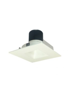 Nora Lighting NIO-4SNDSQ30XWW/10 10 Watt 4-Inch Iolite LED Square White Reflector with White Flange