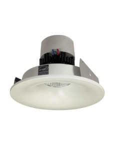 Nora Lighting NPR-4RNB27XWW 12-Watt 4-Inch Pearl LED Round Bullnose Retrofit 2700K Dimmable