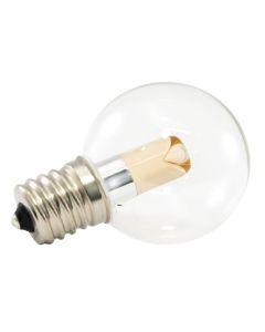 American Lighting PG40-E17 1W Premium Grade LED Intermediate Globe Lamp E17 120V Dimmable - Box of 25