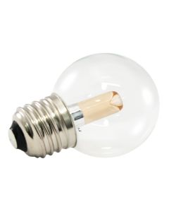 American Lighting PG50-E26 1.4W Premium Grade LED Globe Transparent Lamp E26 120V Dimmable - Box of 25