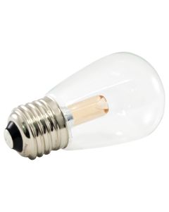 American Lighting PS14-E26 1.4W Premium Grade LED S14 Transparent Lamp E26 120V Dimmable - Box of 25