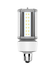 RAB Lighting HIDFA-18S-E26-850-BYP Wattage and Color Selectable LED Corn Cob Post Top Lamp - Replaces 75W HID