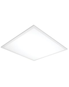 Satco Lighting 62-1053 45 Watt 2x2 Foot Linear LED Surface Mount Fixture Dimmable White Finish 3000K