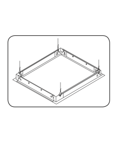 Product Image GE Lighting GESK11 2' x 4' Drywall Mount for ET-24 Series