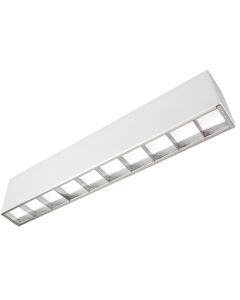 Westgate SCX-LUV SCX Series 2.75-Inch Louver Lens Linkable Linear Lighting Fixture Dimmable with Selectable Color