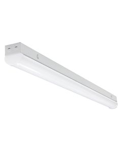 Barron Lighting SLS-4-50-CP DLC Premium Listed 30/40/50 Watt 4Ft LED Linkable Strip Light Fixture Dimmable Switchable CCT and Power