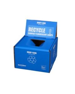 Veolia SUPPLY-253 RecyclePak Small CFL Dropbox Container Kit Prepaid Return Shipping Product
