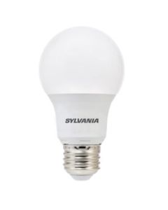 Sylvania 73888 LED8.5A19F82710YVRP4 Contractor Series 8.5 Watt LED A19 Lamp Medium Base 2700K Replaces 60W Incandescent - 4 Lamp Retail Package