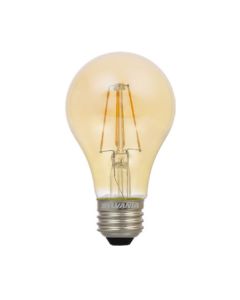 Sylvania 75349 LED6.5A19DIM822VINRP 6.5 Watt LED A19 Vintage Lamp E26 Base 2175K Dimmable Replaces 60W Incandescent